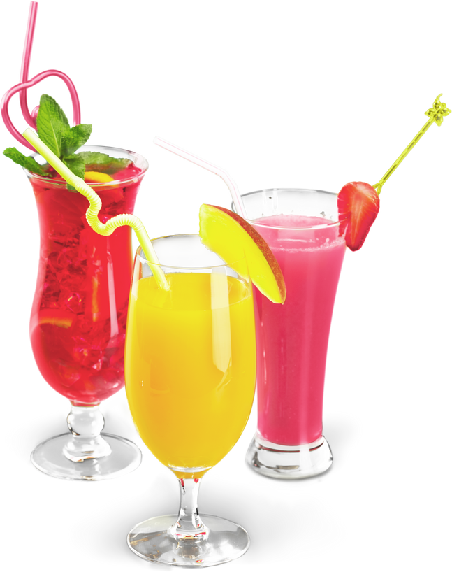 Tropical Fruit Drinks
